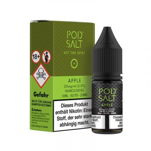 POD SALT Apple Nikotinsalz Liquid 10 ml / 11 mg