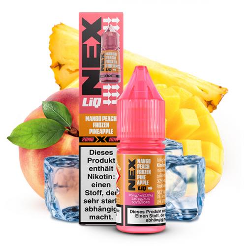 Pod Salt NexLiq Mango Peach Frozen Pineapple Nikotinsalz Liquid 10 ml / 20 mg