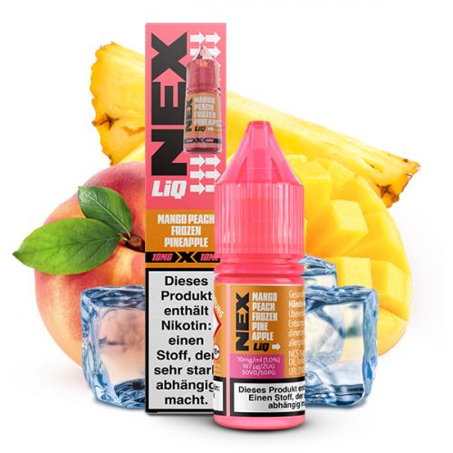 Pod Salt NexLiq Mango Peach Frozen Pineapple Nikotinsalz Liquid 10 ml / 10 mg