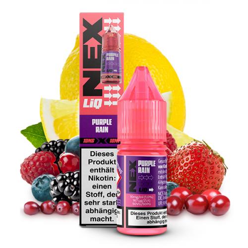 Pod Salt NexLiq Purple Rain Nikotinsalz Liquid 10 ml / 10 mg