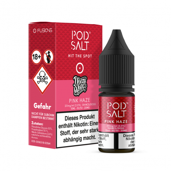 POD SALT Pink Hace Nikotinsalz Liquid 20mg / 10ml