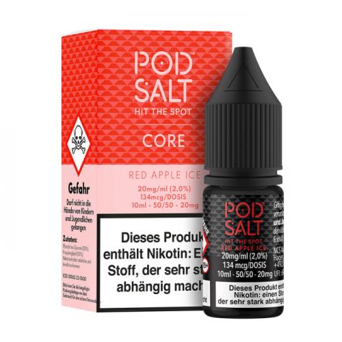 POD SALT RED APPLE ICE Nikotinsalz Liquid 20 mg / 10 ml