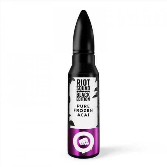 riot squad black edition pure frozen acai aroma longfill