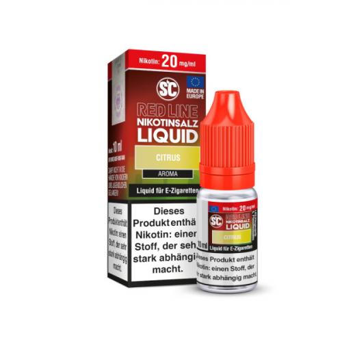 SC RED LINE CITRUS SALT Nikotinsalz Liquid 10 ml / 10 mg