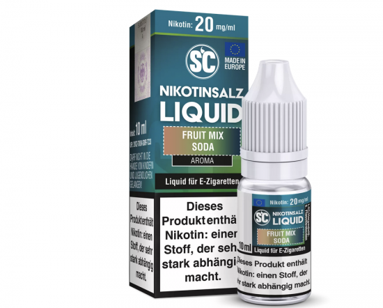 SC Fruit Mix Soda Nikotinsalz Liquid 10 ml / 20 mg