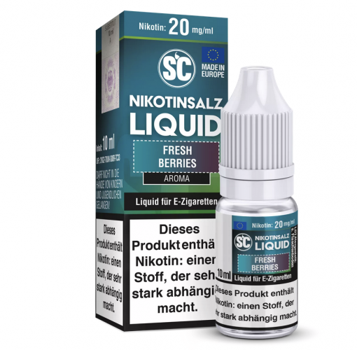 SC Fresh Berries Nikotinsalz Liquid 10 ml / 20 mg