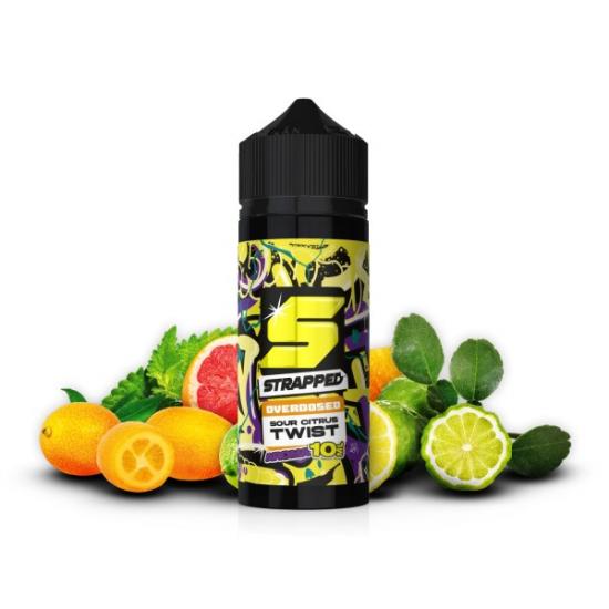 STRAPPED SOUR CITRUS TWIST Overdosed Aroma Longfill 10 ml / 120 ml