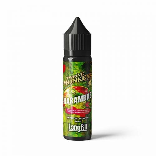 TWELVE Monkeys HARAMBAE Aroma Longfill 10 ml / 60 ml