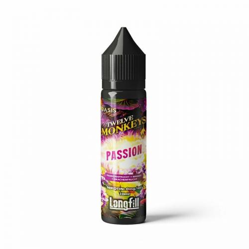 TWELVE Monkeys PASSION Aroma Longfill 10 ml / 60 ml