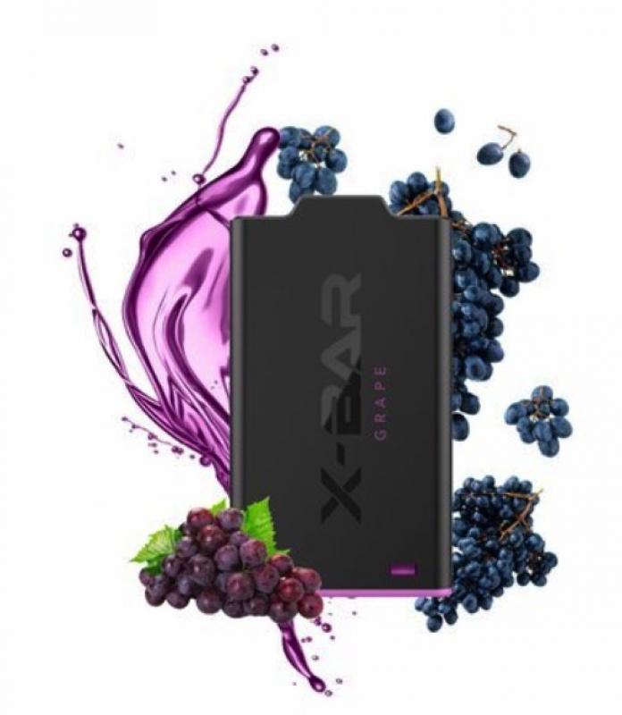 X-SHISHA POD Grape by X-BAR 7.0 ml