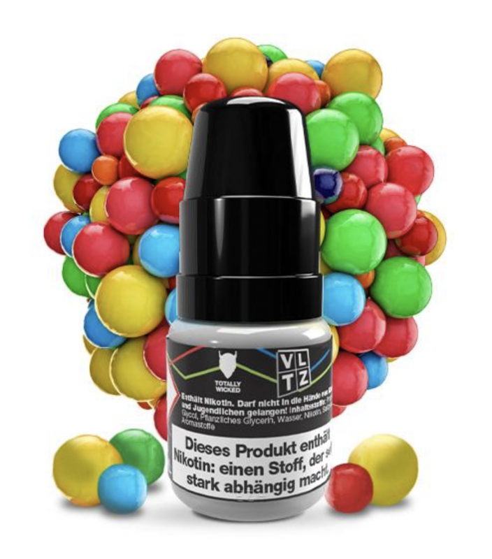 VLTZ by Totally Wicked BUBBLEGUM Nikotinsalz Liquid 10 mg / 10 ml