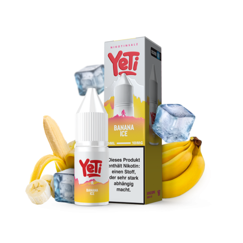 Yeti Summit BANANA ICE Overdozed Nikotinsalz Liquid 10 ml / 10 mg