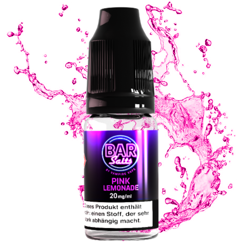 Vampire Vape Bar Salts PINK LEMONADE Nikotinsalz Liquid 20 mg / 10 ml