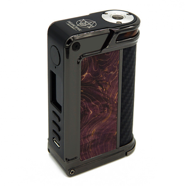 LVE Paranormal DNA250C DNA 250c MOD Akkuträger stabwood-purple