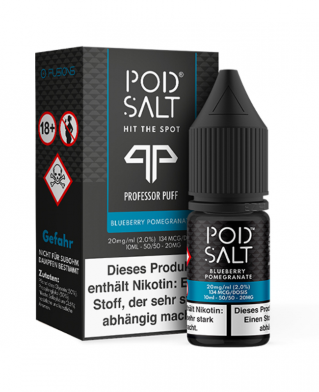 POD SALT Blueberry Pomegranate Nikotinsalz Liquid 20 mg / 10 ml
