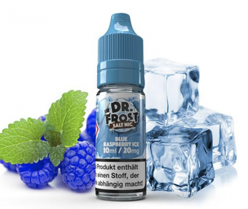 Dr. Frost Nic Salt Liquid BLUE RASPBERRY Ice 10 ml / 20 mg