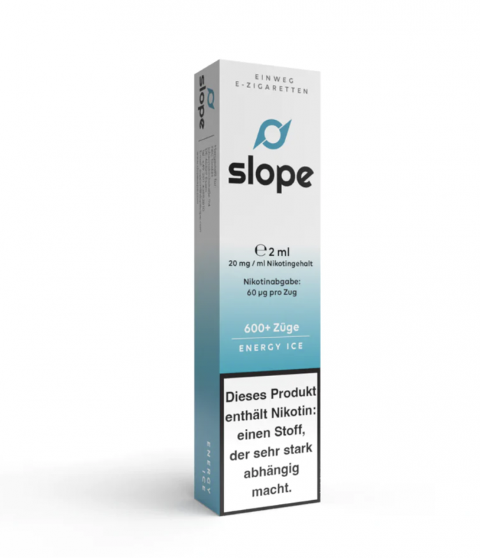SLOPE ENERGY ICE Einweg POD System Nic Salt 2.0 ml / 20 mg