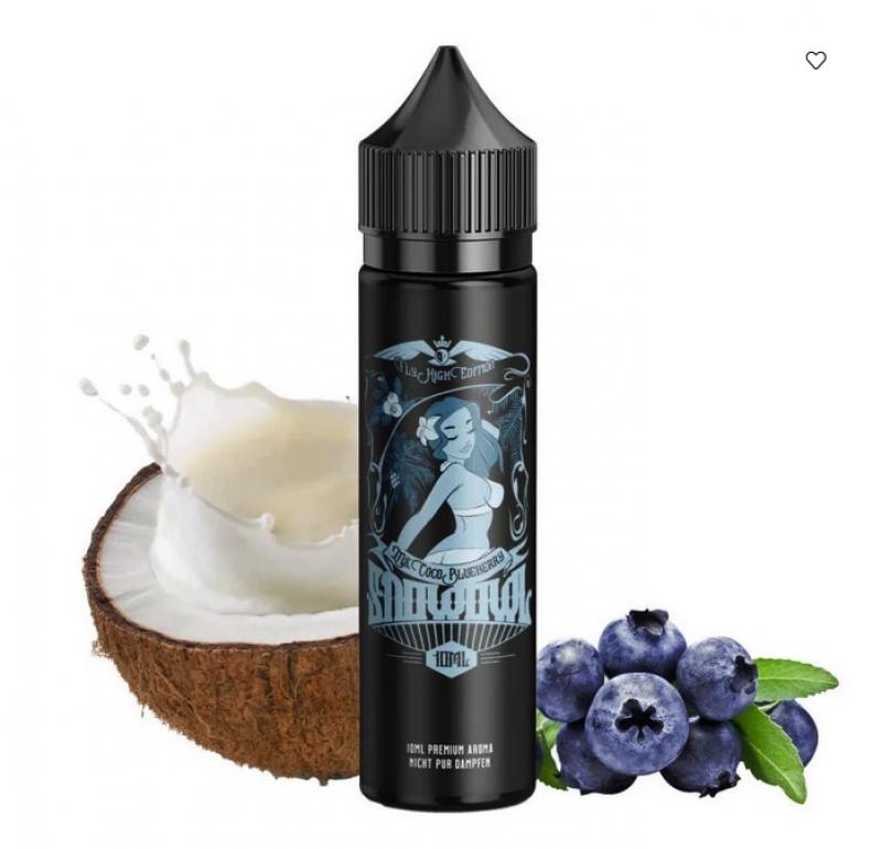 SNOWOWL Fly High Edition MS. COCO BLUEBERRY Aroma Longfill 10 ml / 60 ml