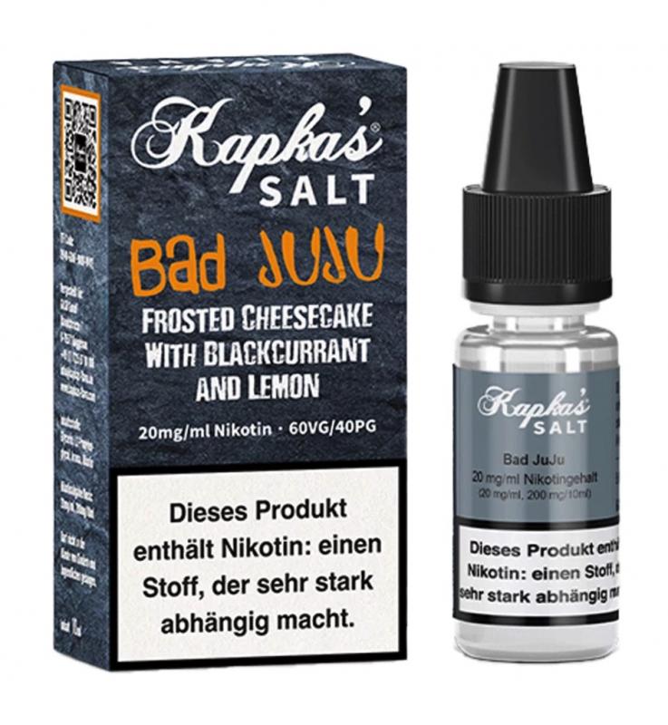 Kapka`s Flava BAD JUJU Nikotinsalz Liquid 10 ml / 20 mg