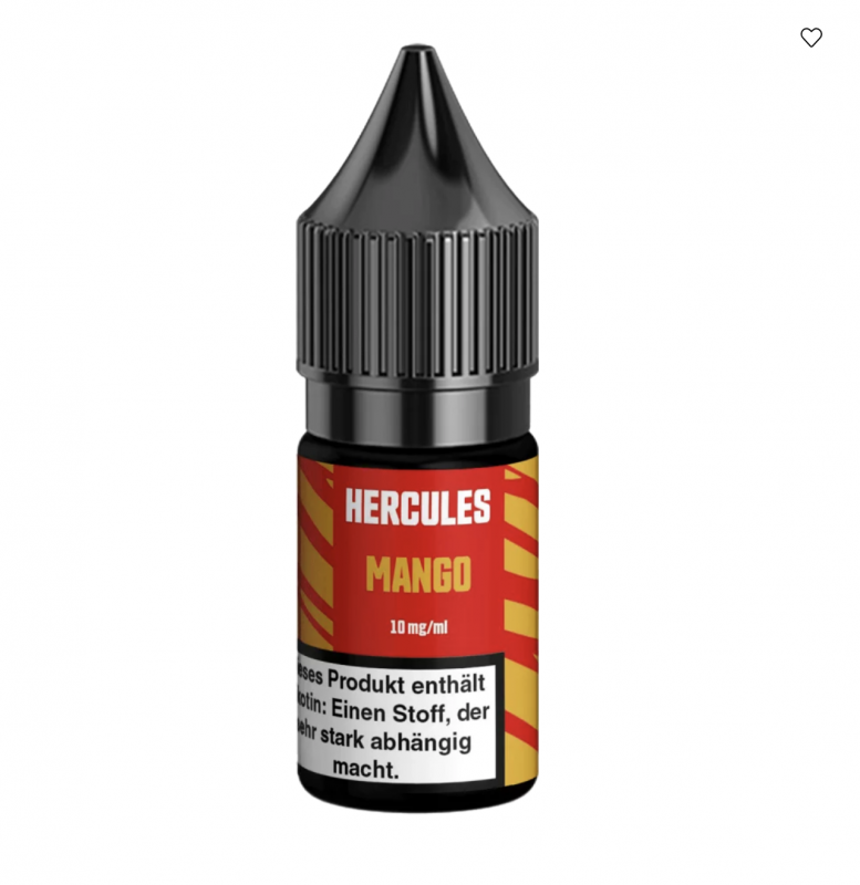 Hercules MANGO Nikotinsalz Liquid 10 ml / 10 mg