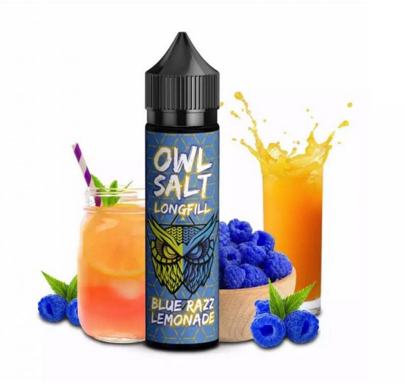 OWL Salt BLUE RAZZ LEMONADE Aroma Longfill 10 ml / 60 ml