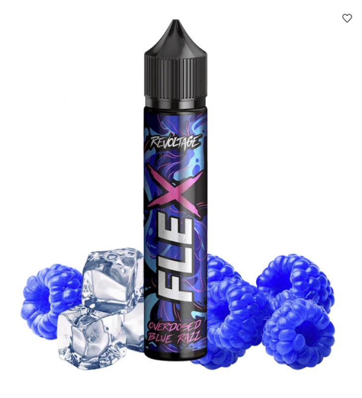 REVOLTAGE FLEX Overdosed Blue Razz Aroma Longfill 10 ml / 75 ml