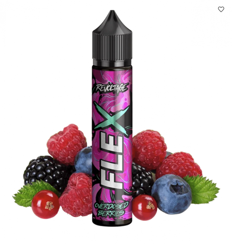 REVOLTAGE FLEX Overdosed Berries Aroma Longfill 10 ml / 75 ml