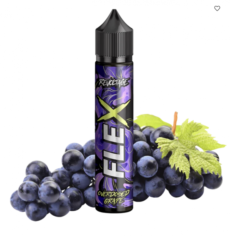 REVOLTAGE FLEX Overdosed Grape Aroma Longfill 10 ml / 75 ml