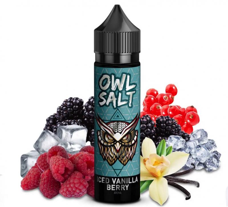 OWL Salt Iced Vanilla Berry Overdosed Aroma Longfill 10 ml / 60 ml