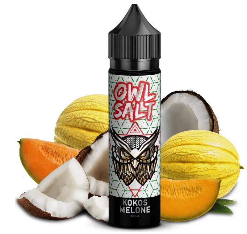 OWL Salt Iced Kokos Melone Overdosed Aroma Longfill 10 ml / 60 ml