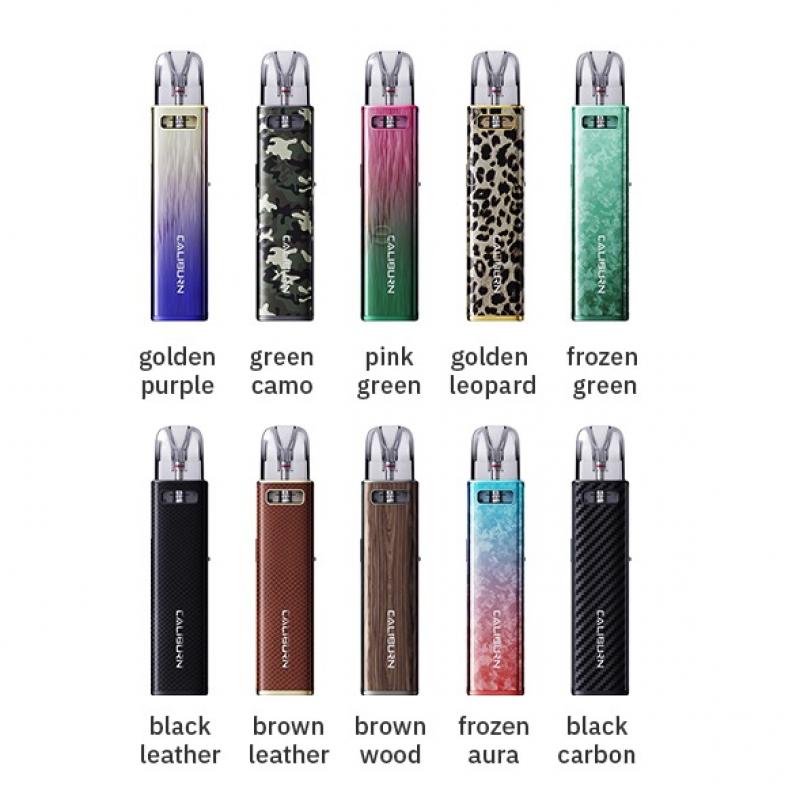 UWELL CALIBURN G3 PRO Kit 2.5 ml 1.000 mAh 35 Watt POD System Starterkit SPACE-GREY