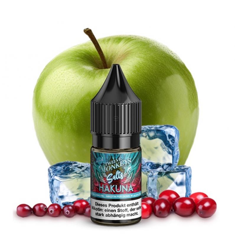 Twelve Monkeys HAKUNA ICED Nikotinsalz SALT NIC Liquid 20 mg / 10 ml