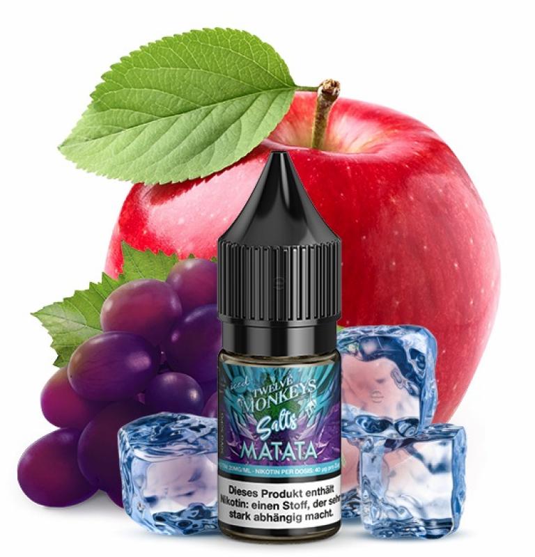 Twelve Monkeys MATATA ICED Nikotinsalz SALT NIC Liquid 20 mg / 10 ml