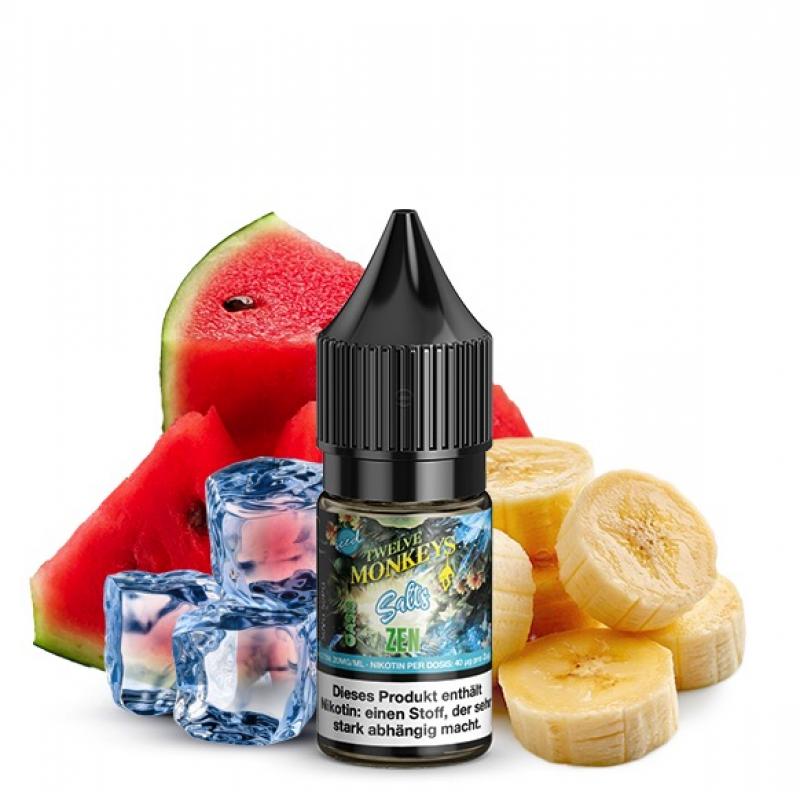 Twelve Monkeys ZEN ICED Nikotinsalz SALT NIC Liquid 20 mg / 10 ml