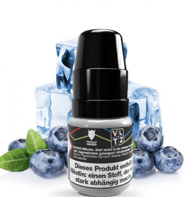 VLTZ by Totally Wicked ICE HEIDELBEERE Nikotinsalz Liquid 16 mg / 10 ml