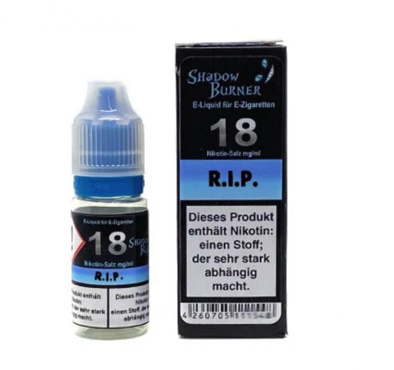 Shadow Burner R.I.P. NIC SALT Nikotinsalz Liquid 10 ml / 18 mg