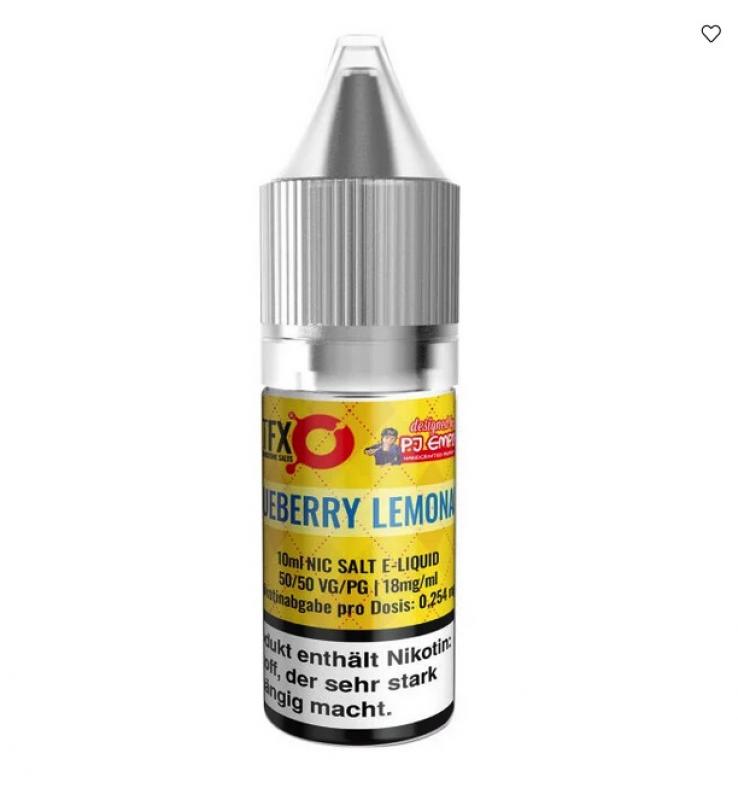 PJ Empire BLUEBERRY LEMONADE SLTFX NIC SALT Nikotinsalz Liquid 10 ml / 18 mg