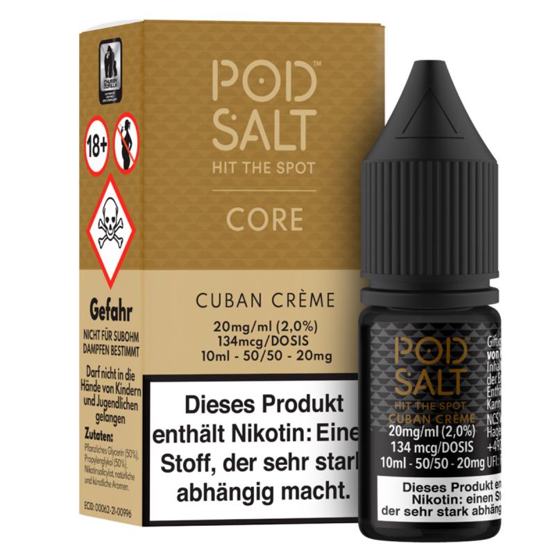 POD SALT ORIGIN CBN CREME Nikotinsalz Liquid 20 mg / 10 ml