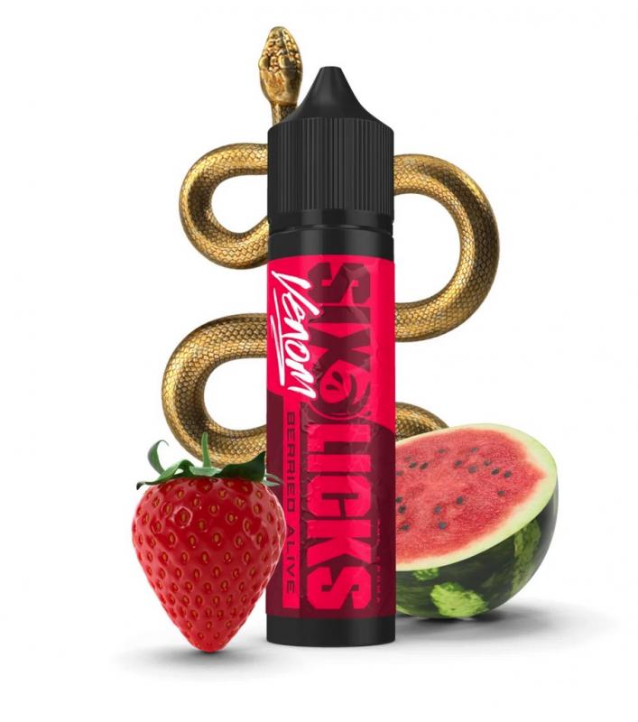 Six Licks Venom Berried Alive Overdosed Longfill E-Zigaretten Aroma 4.0 ml / 60 ml