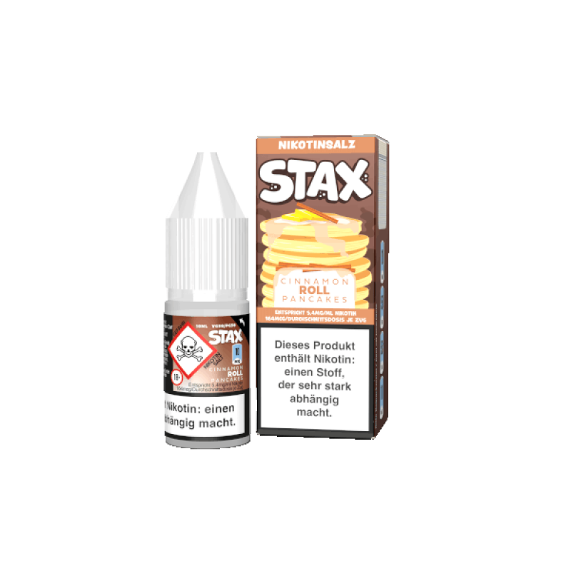 Strapped Stax Cinnamon Roll Pancakes Nikotinsalz Liquid 10 ml / 20 mg