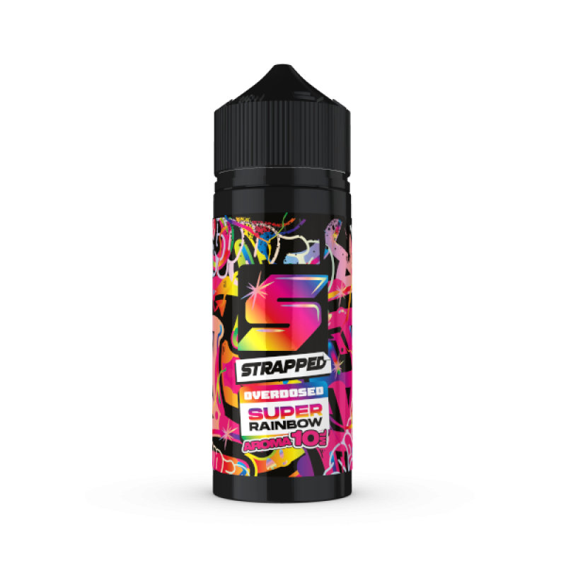 STRAPPED Super Rainbow Overdosed Aroma Longfill 10 ml / 120 ml