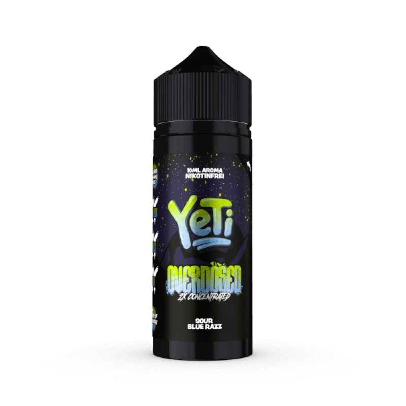 YETI SOUR BLUE RAZZ Overdosed Aroma Longfill 10 ml / 120 ml