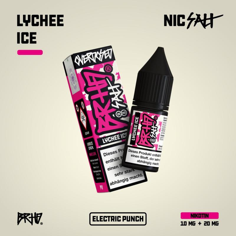 BRHD Electric Punch – Lychee Ice Nikotinsalz Liquid (10 ml | 10 mg/ml oder 20 mg/ml)
