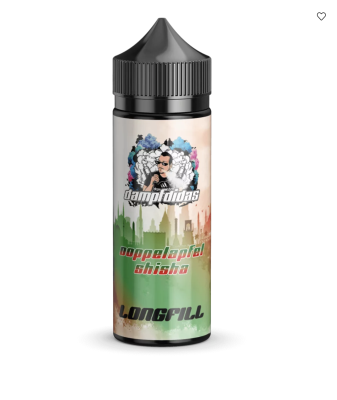Dampfdidas DOPPELAPFEL SHISHA Aroma Longfill