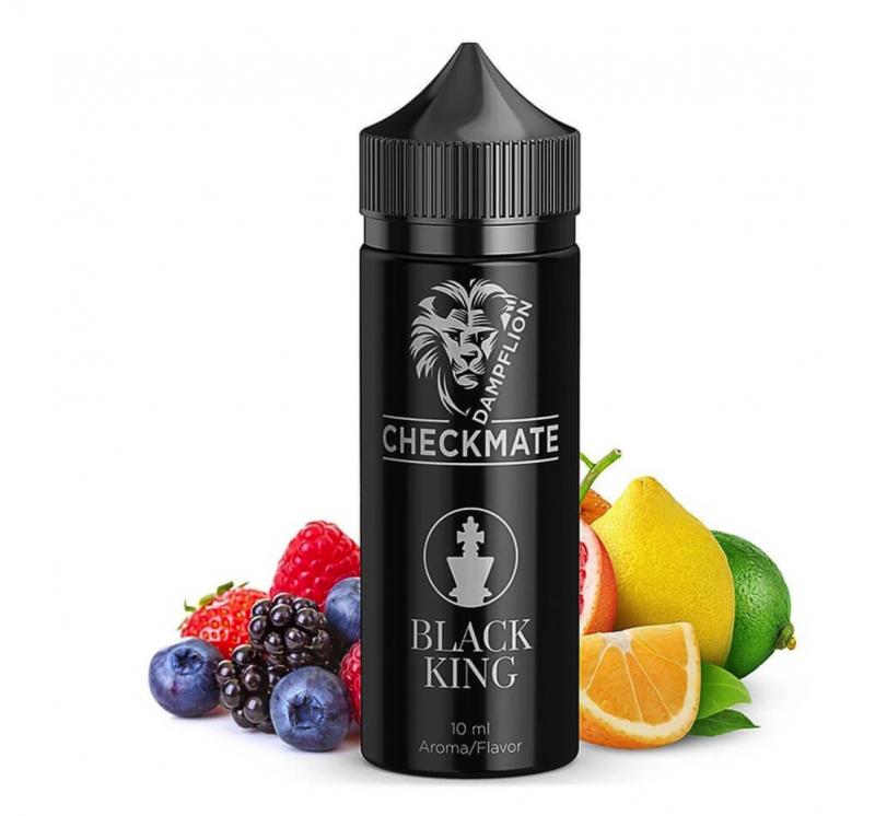 Dampflion Checkmate BLACK KING Aroma Longfill 10 ml / 120 ml