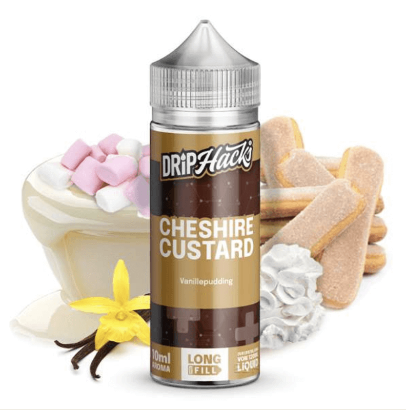 Drip Hacks CHESHIRE CUSTARD Hack Shot Aroma Longfill