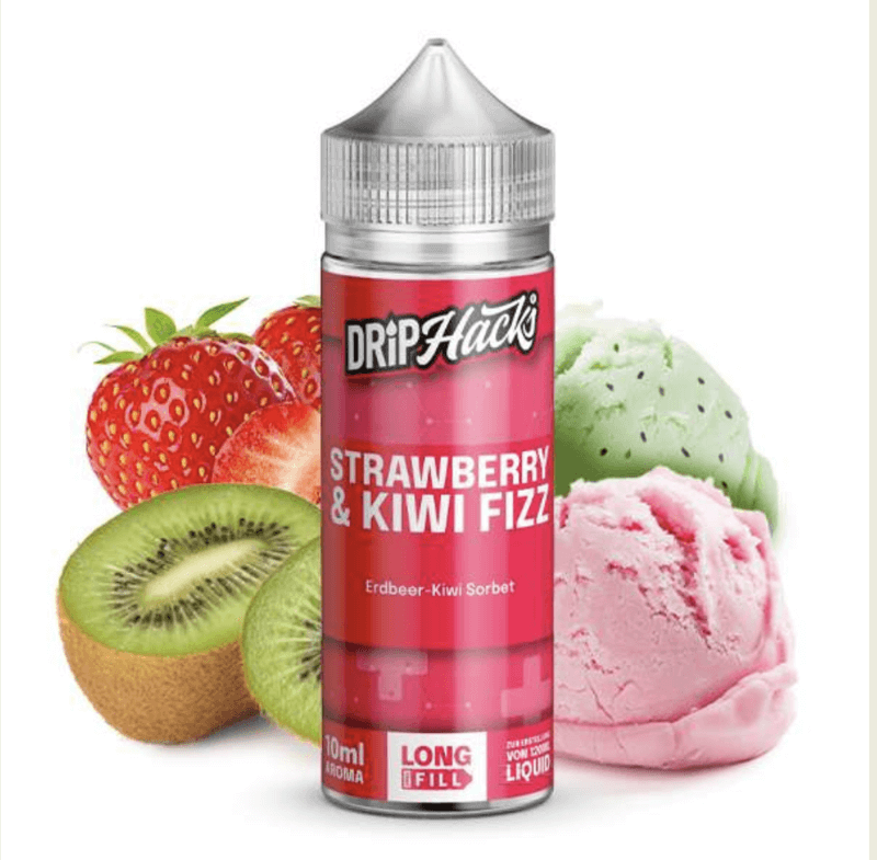 Drip Hacks STRAWBERRY & KIWI FIZZ Hack Shot Aroma Longfill