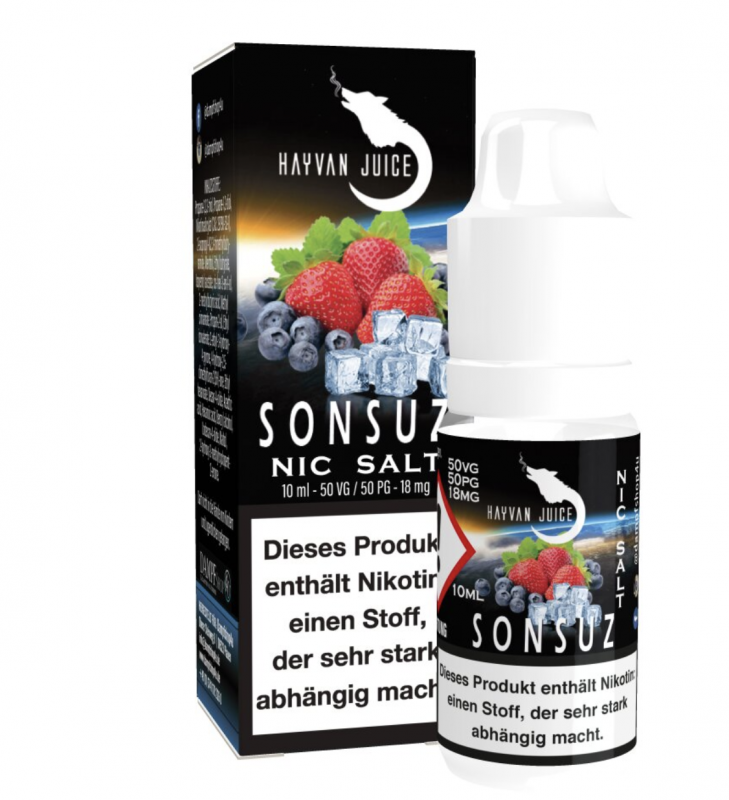 Hayvan Juice Sonsuz Nikotinsalz Liquid Nic Salt 10 ml / 18 mg