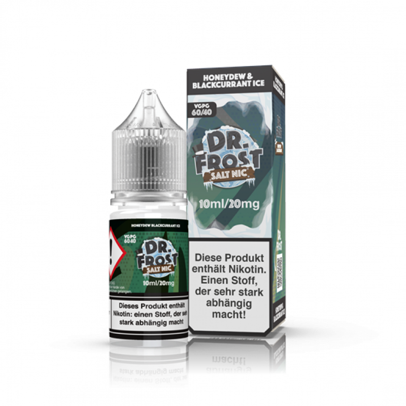 Dr. Frost Nic Salt Liquid Honeydew Blackcurrant Ice 10 ml / 20 mg