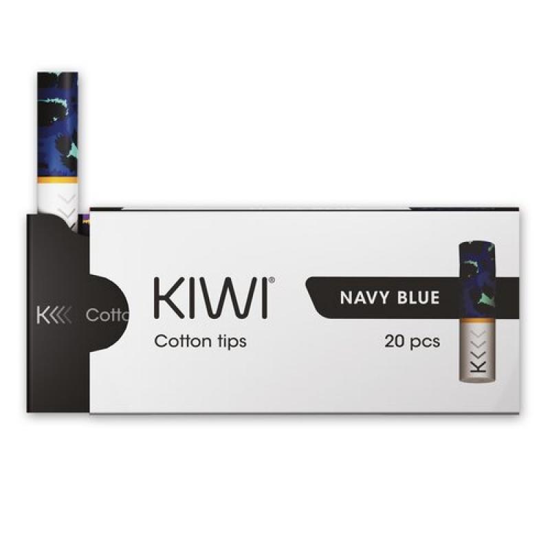 KIWI - Cotton Filter Tips für KIWI PEN / POD System 20 Stück NAVY BLUE - Kopie